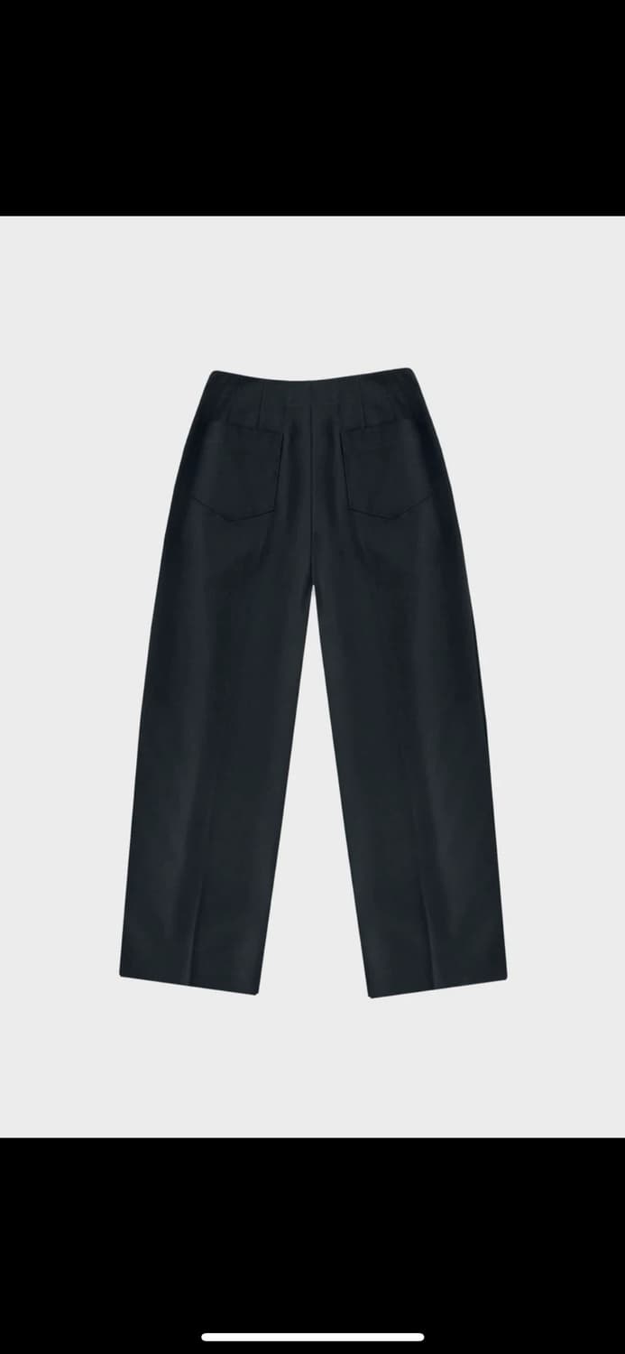 LABEL 블랙와이드 핀턱팬츠 / 테일러드팬츠 상품이미지8