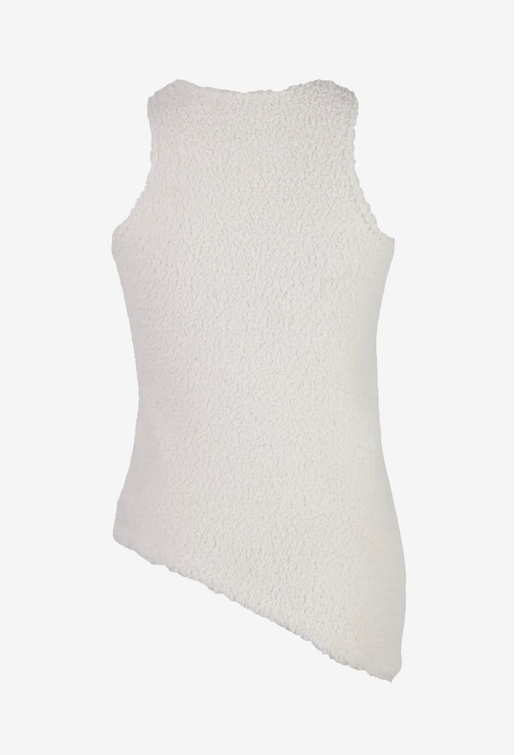 CERRIC FLEECE UNBALNCE SLEEVELESS  상품이미지3