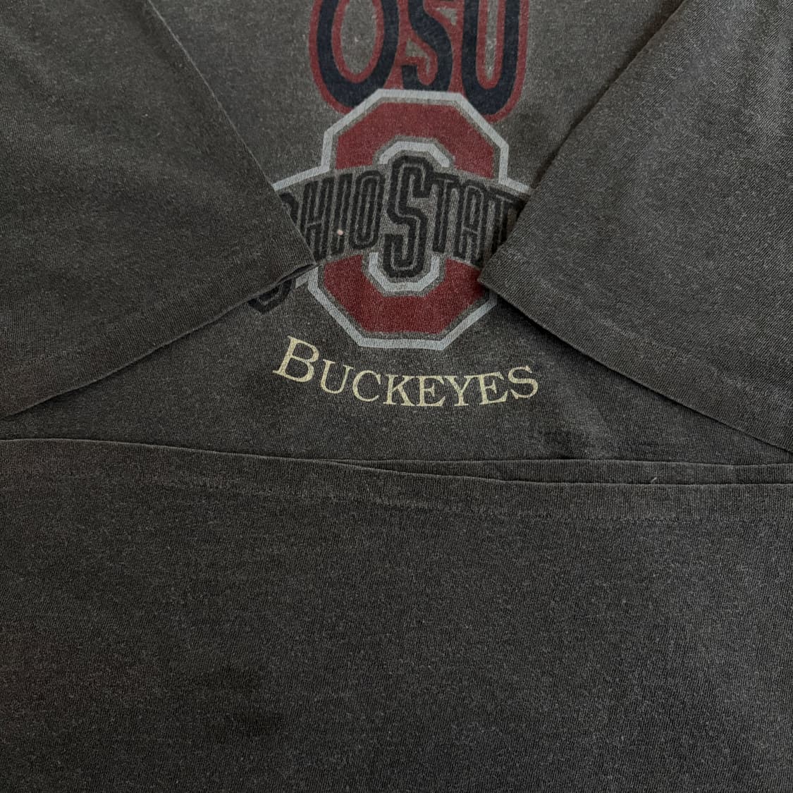 90s USA 오하이오 Buckeyes 빈티지 반팔티 XL 상품이미지5