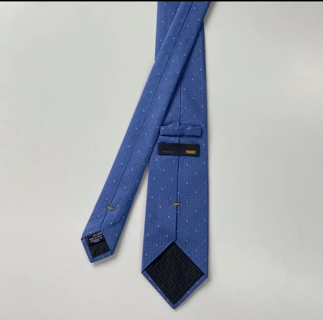 (새상품급)펜디 FF모노그램 FENDI 명품 정품넥타이 8.2cm 상품이미지2