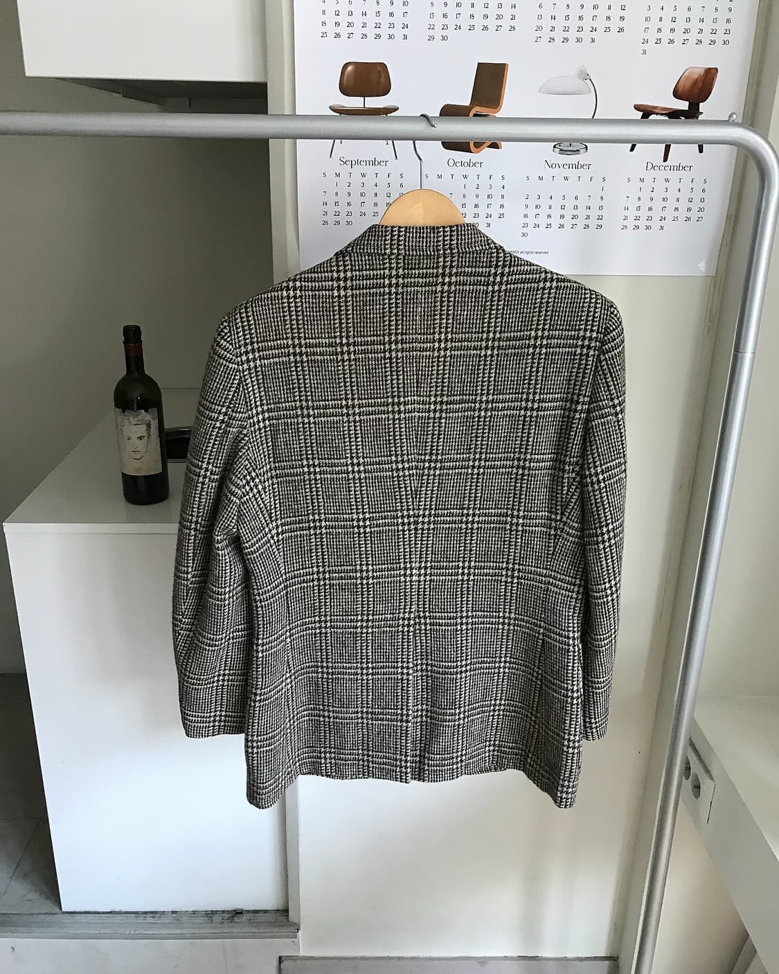 버버리 체크 울 블레이저 자켓 상품이미지9