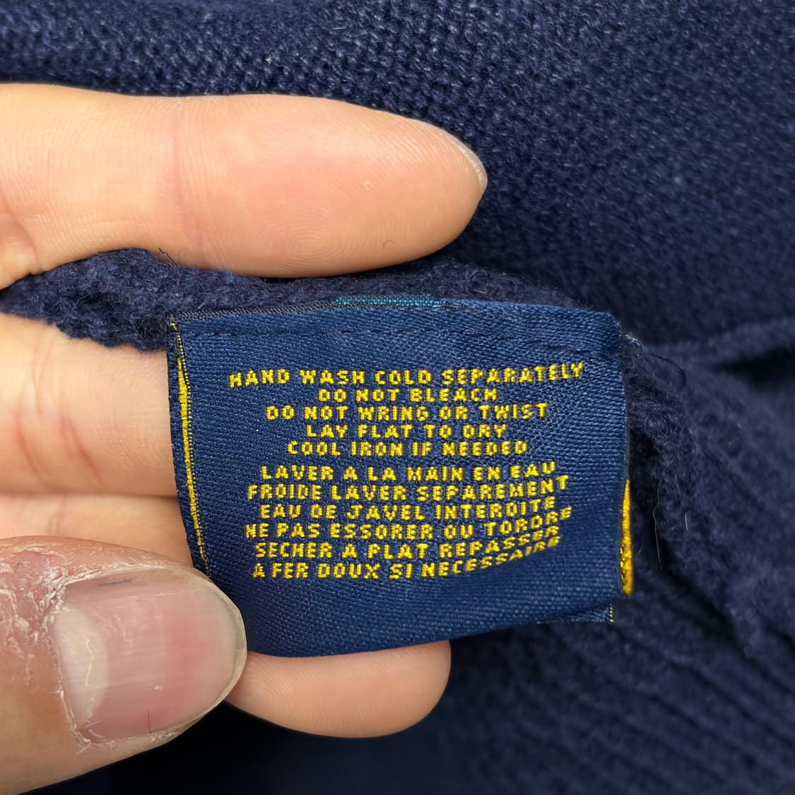 폴로 랄프로렌 럭비 숄카라 가디건 상품이미지4