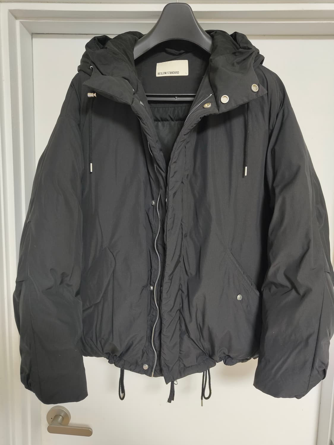 비슬로우 / 오버사이즈 후드 다운 파카 / L 상품이미지1