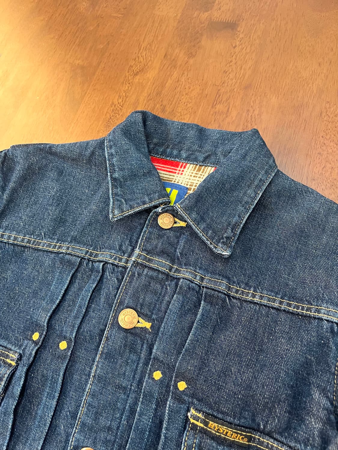 히스테릭 글래머 데님 재킷 상품이미지3