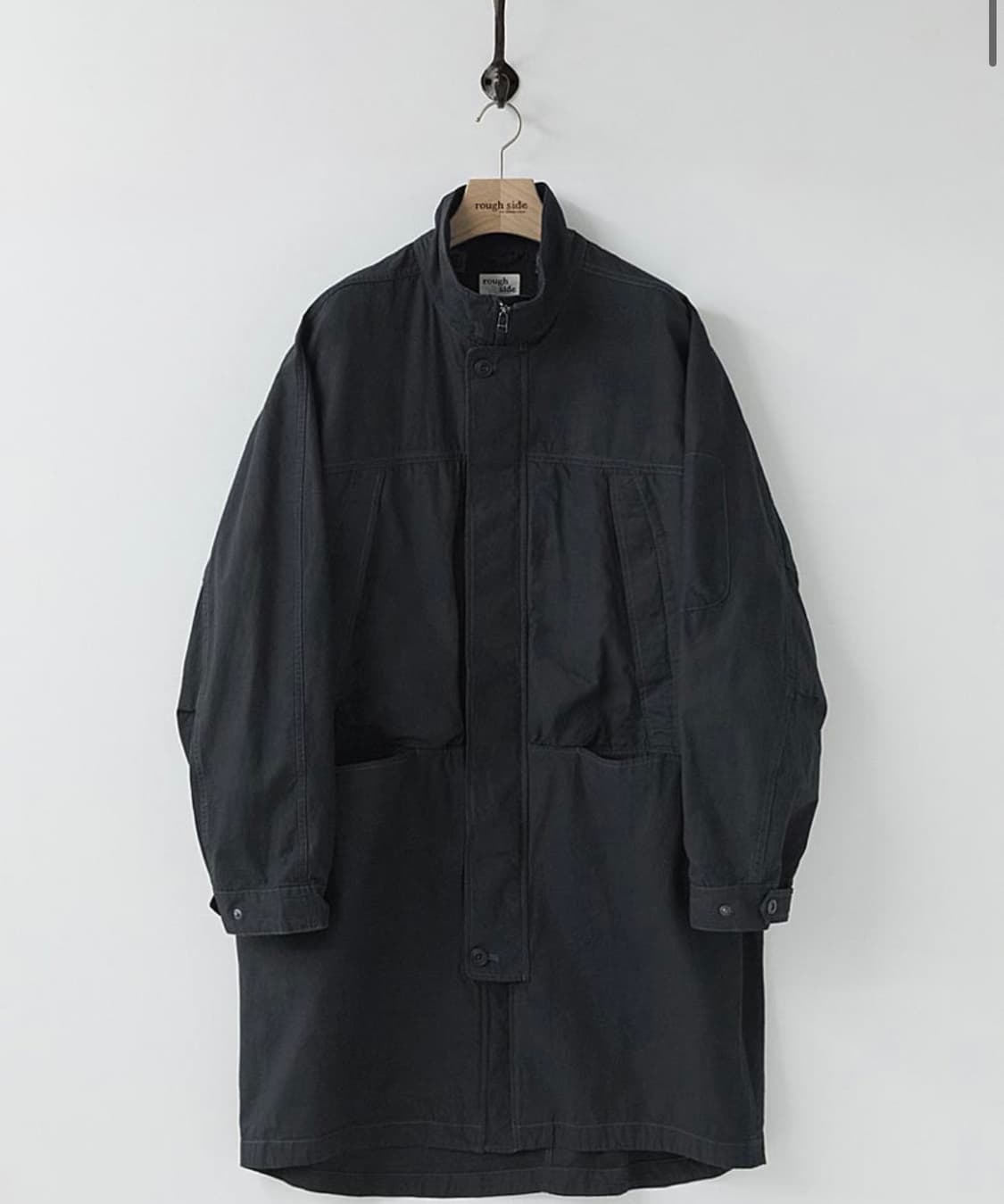 러프사이드 듄파카 1사이즈 (애쉬 블랙) 상품이미지1