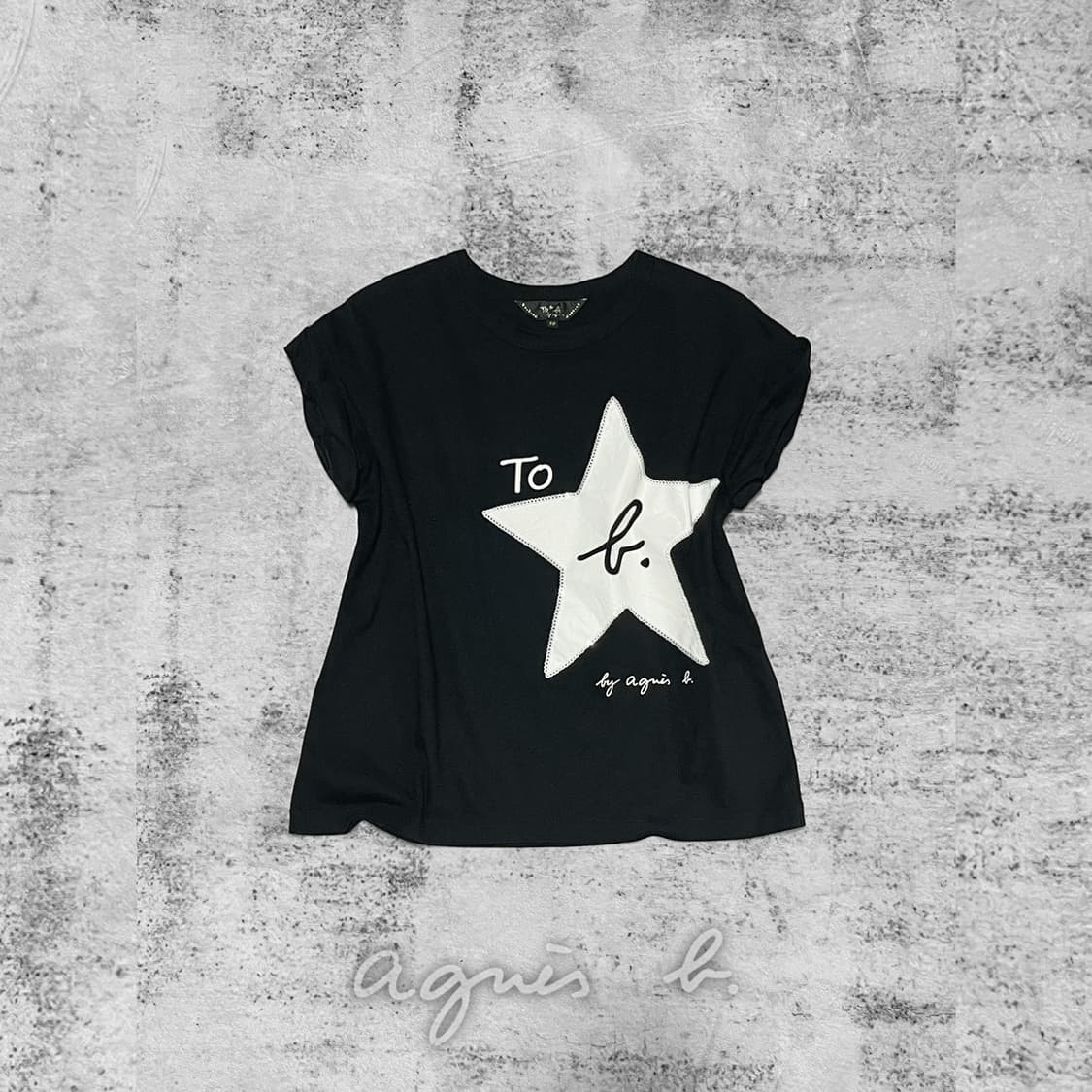 (agnès b) 00s sequin star t  상품이미지1