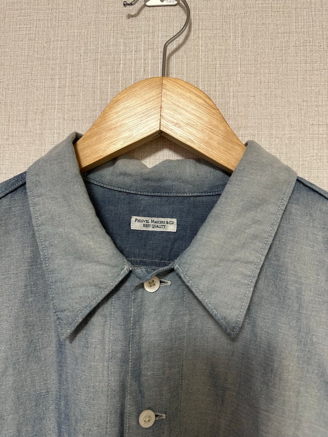 피그벨 샴브레이셔츠 3 상품이미지3