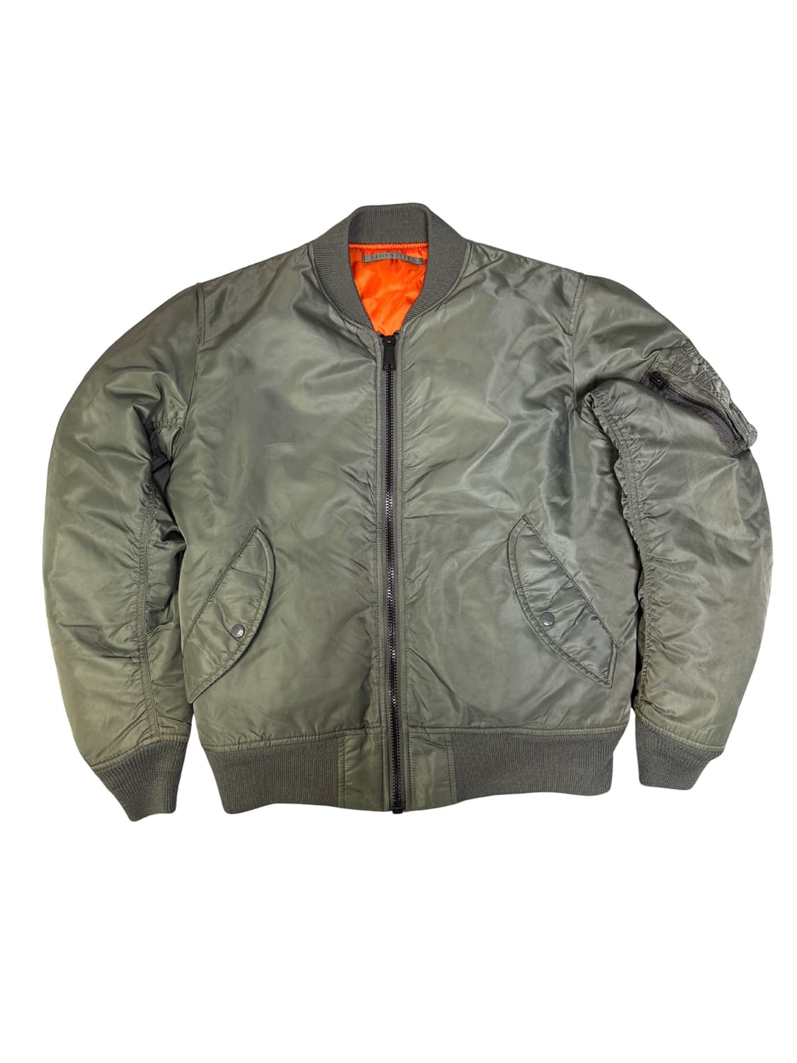 빈티지 아비렉스 AVIREX USA 마원 ma-1 복각판 항공점퍼 XL 상품이미지1