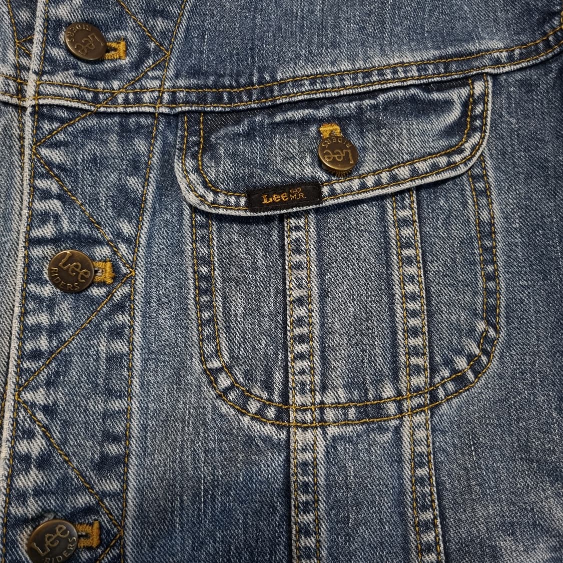 LEE 크롭 데님 트러커 자켓  상품이미지5