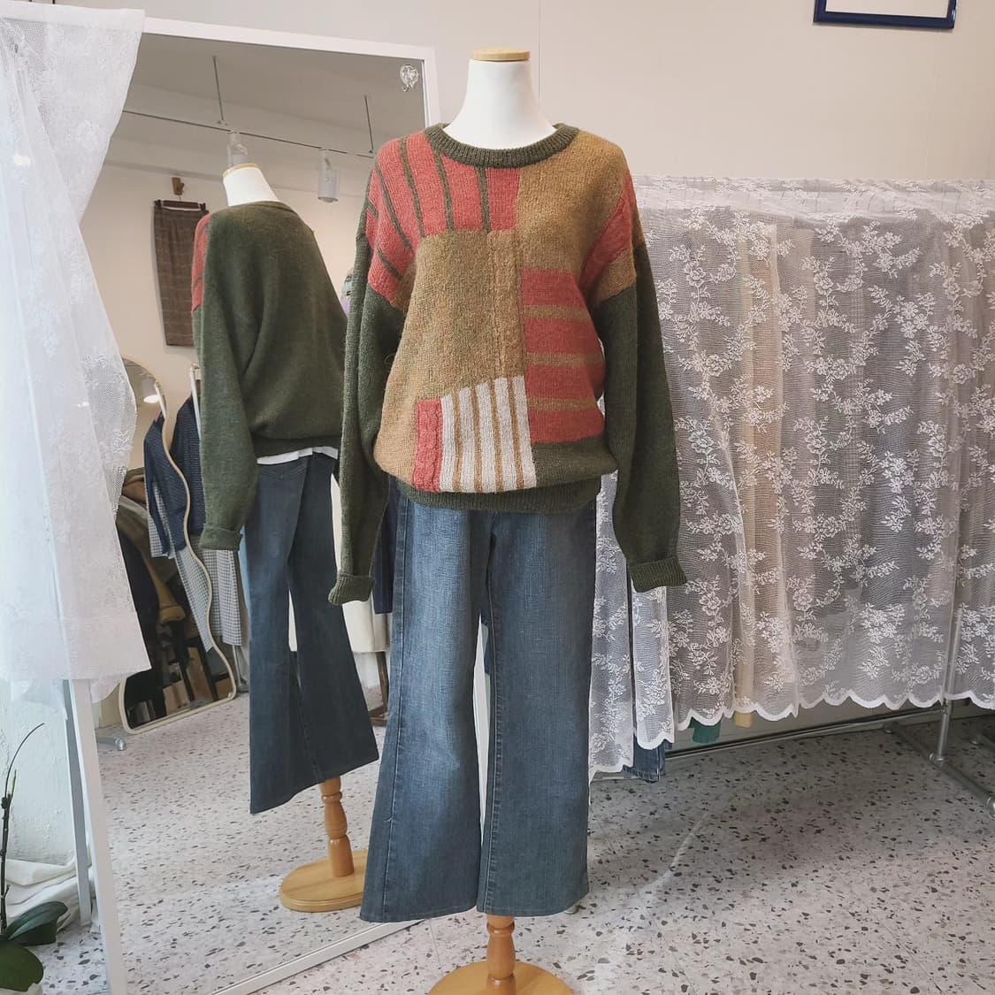 Check in 알파카블렌드 스웨터 상품이미지2