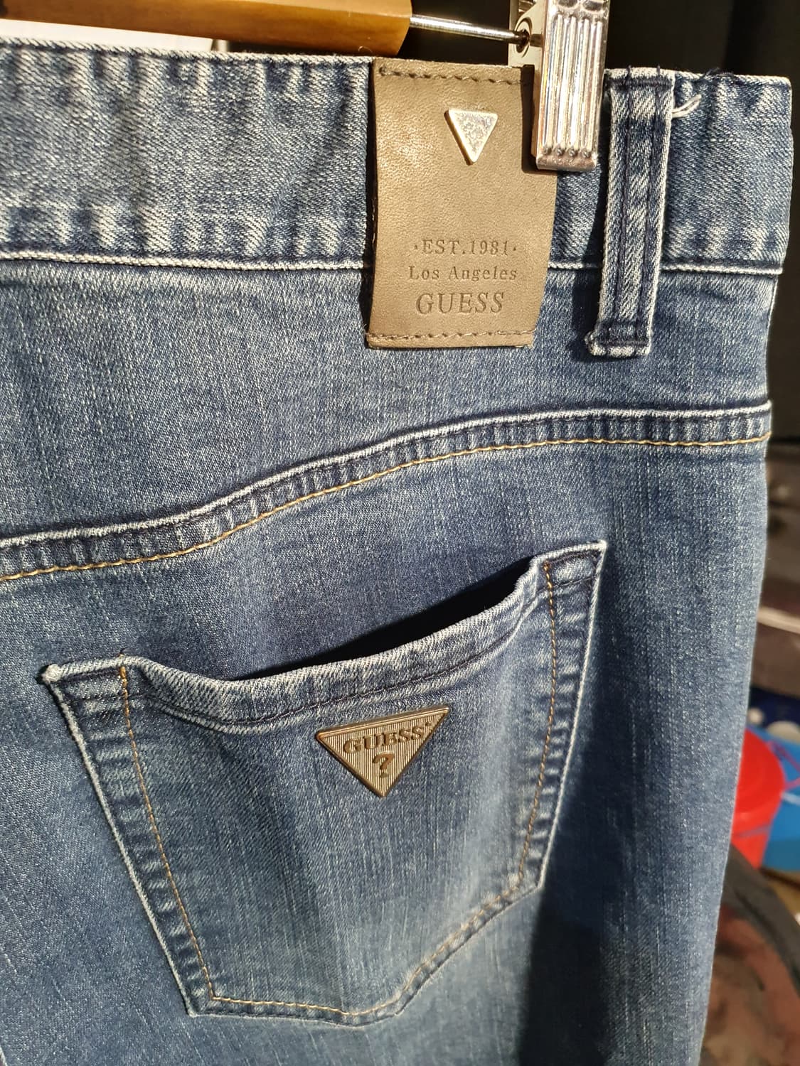 게스 청바지 스키니진 30사이즈 데님 팬츠 2200321 상품이미지3