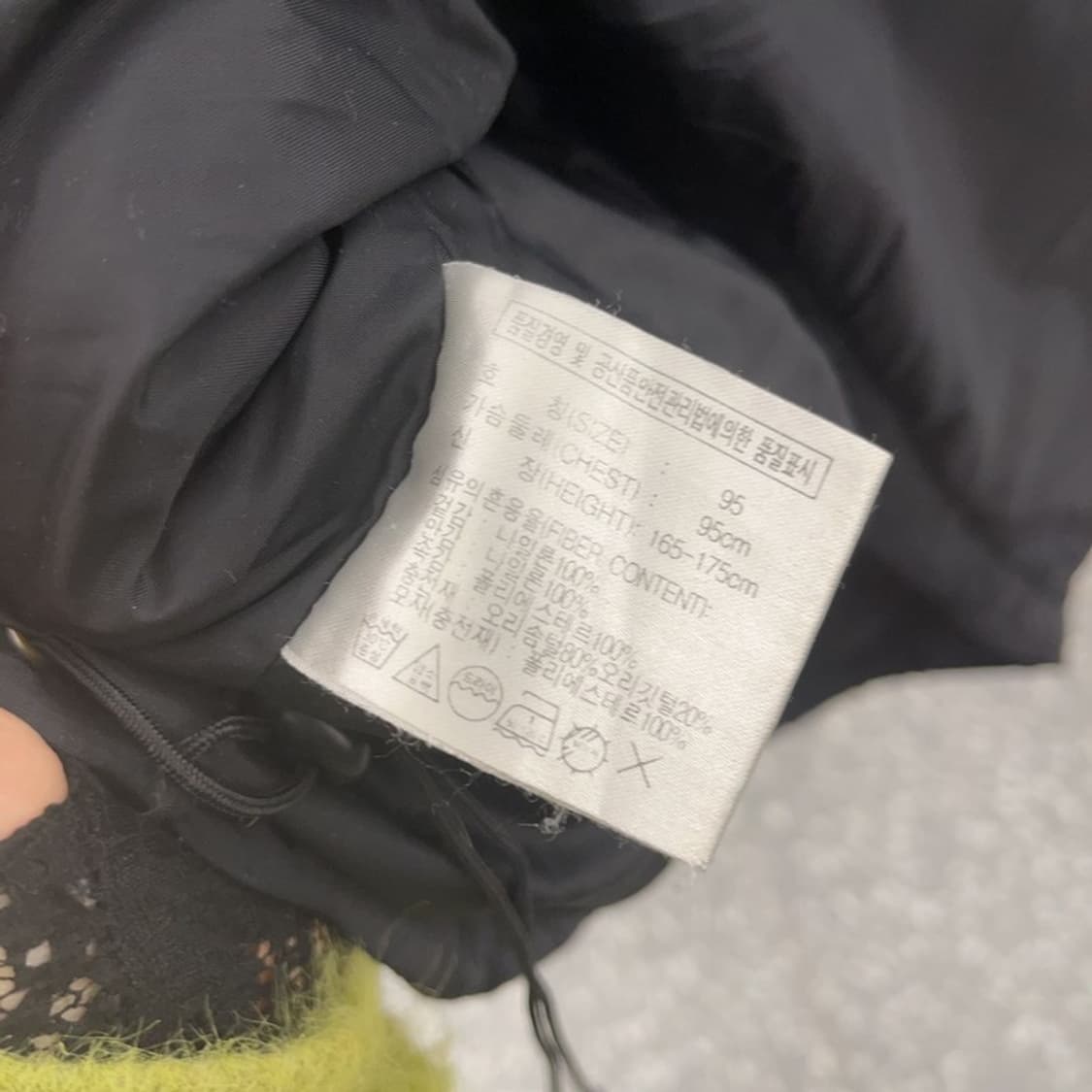 나이키 올드스쿨 빈티지 캐주얼 덕다운 패딩 M C08969 상품이미지6