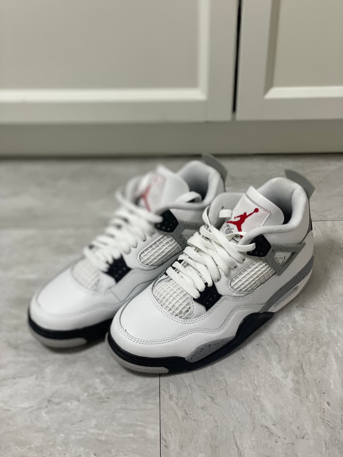 조던 4 레트로 OG 화이트 시멘트 (255) 상품이미지3