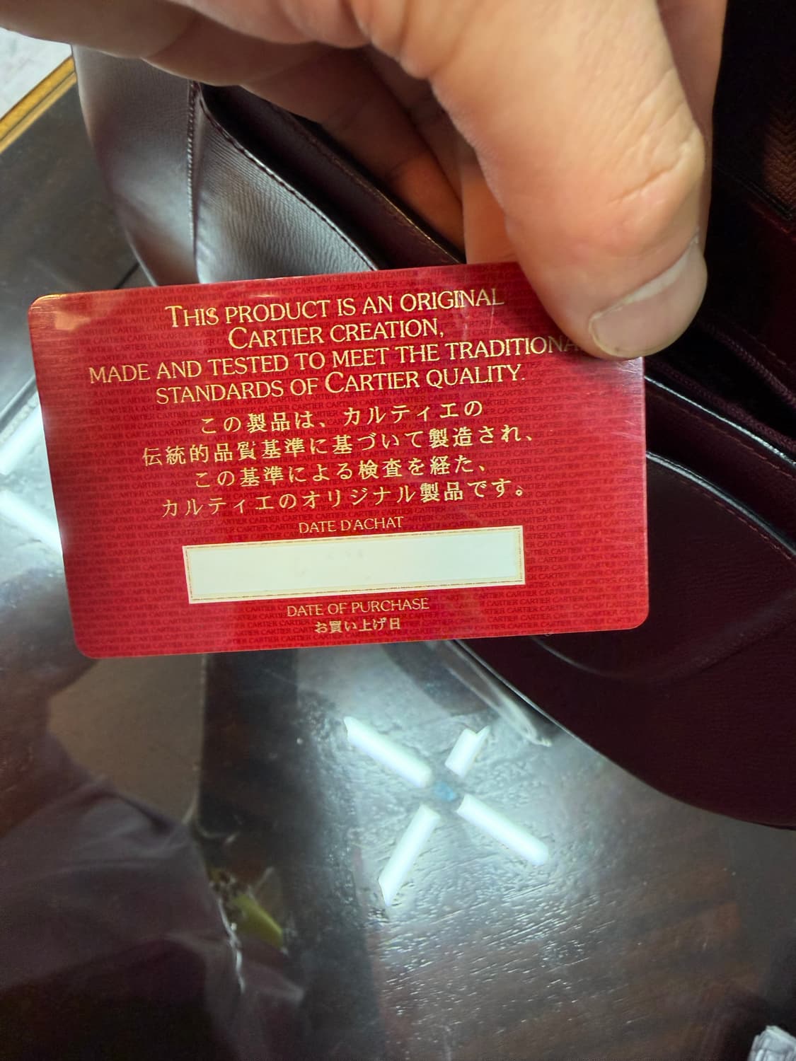 까르띠에 정품 머스트 버건디 숄더백 싸게 팝니다.!!! 상품이미지6