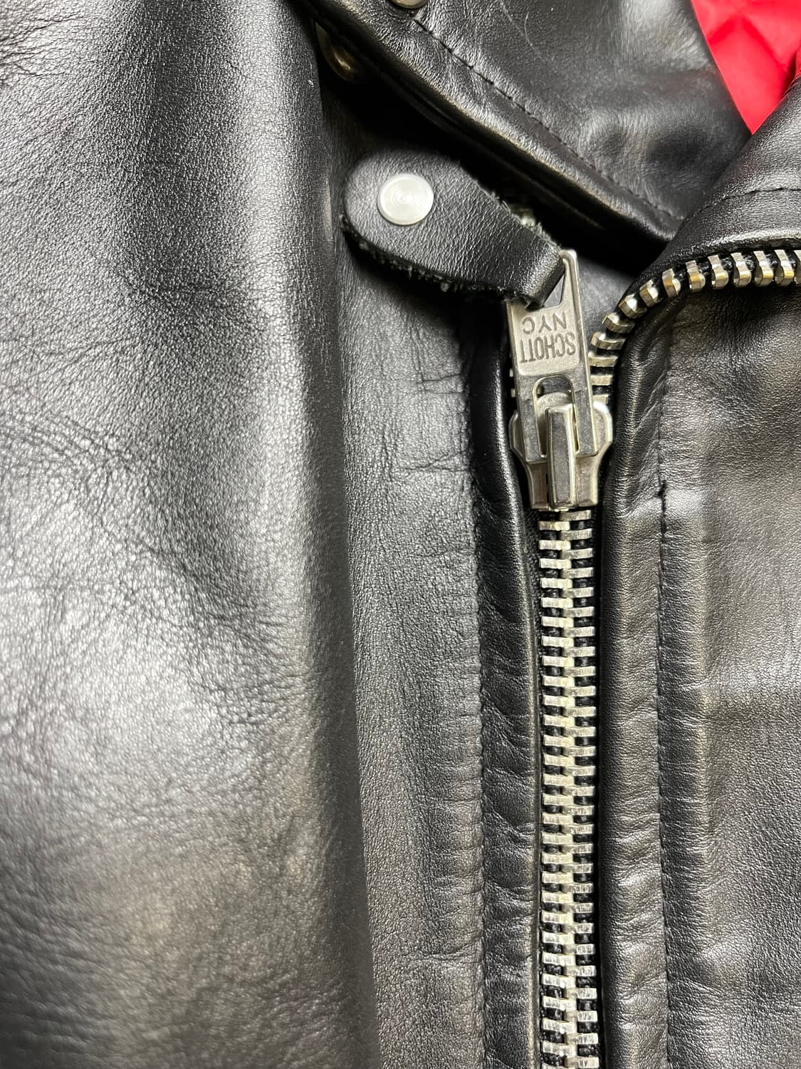 [34] SCHOTT 쇼트100주년 가죽자켓 -쇼트 라이더자켓 상품이미지7