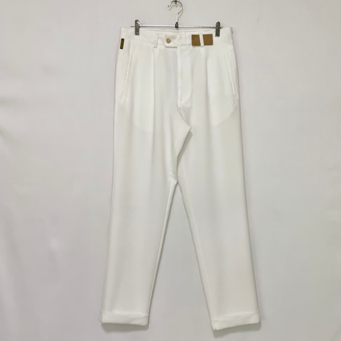 알마니 아르마니 진 화이트 슬랙스 팬츠 정장바지 33인치 상품이미지1