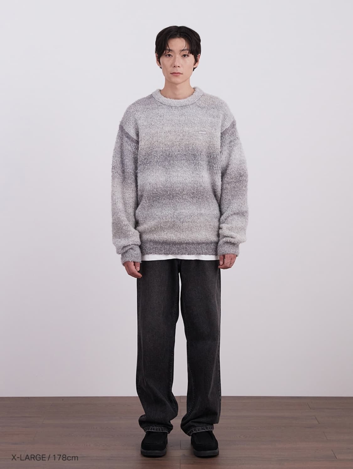 covernat 커버낫 그라데이션 크루넥  니트 M 상품이미지4