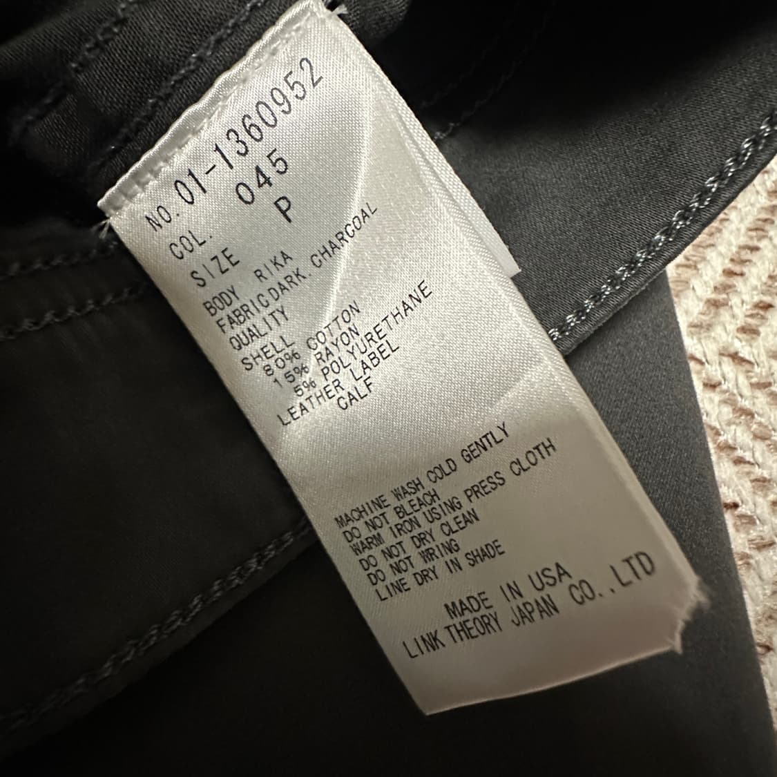 THEORY usa made women trucker jacket 상품이미지5