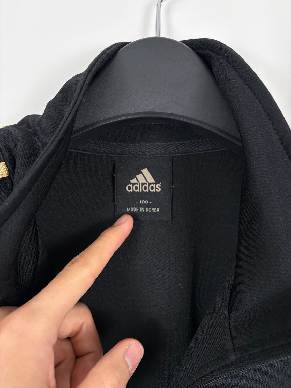 a128) 아디다스 빅로고 져지 자켓 상품이미지5