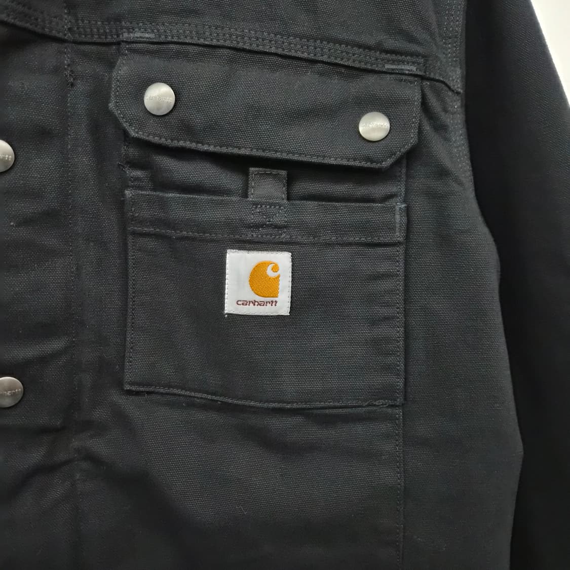 칼하트 블랙 셰르파 디트로이트 워크 자켓 남녀공용 M 상품이미지4