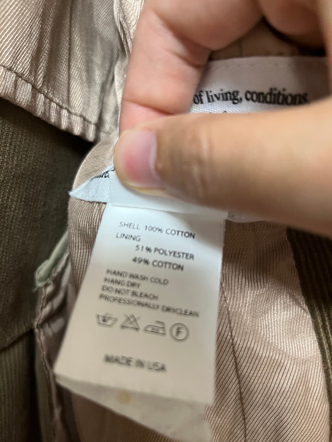 엔지니어드가먼츠 코듀로이 베이커 자켓 상품이미지4