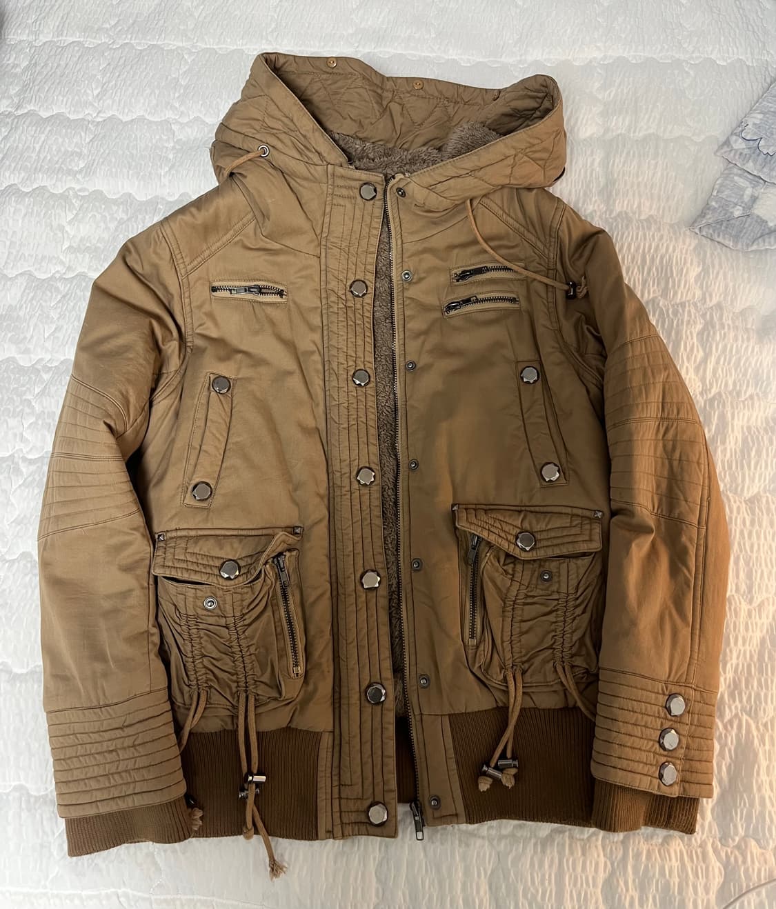 갸루깔 리즈리사 폭닥퍼안감 자켓 상품이미지8