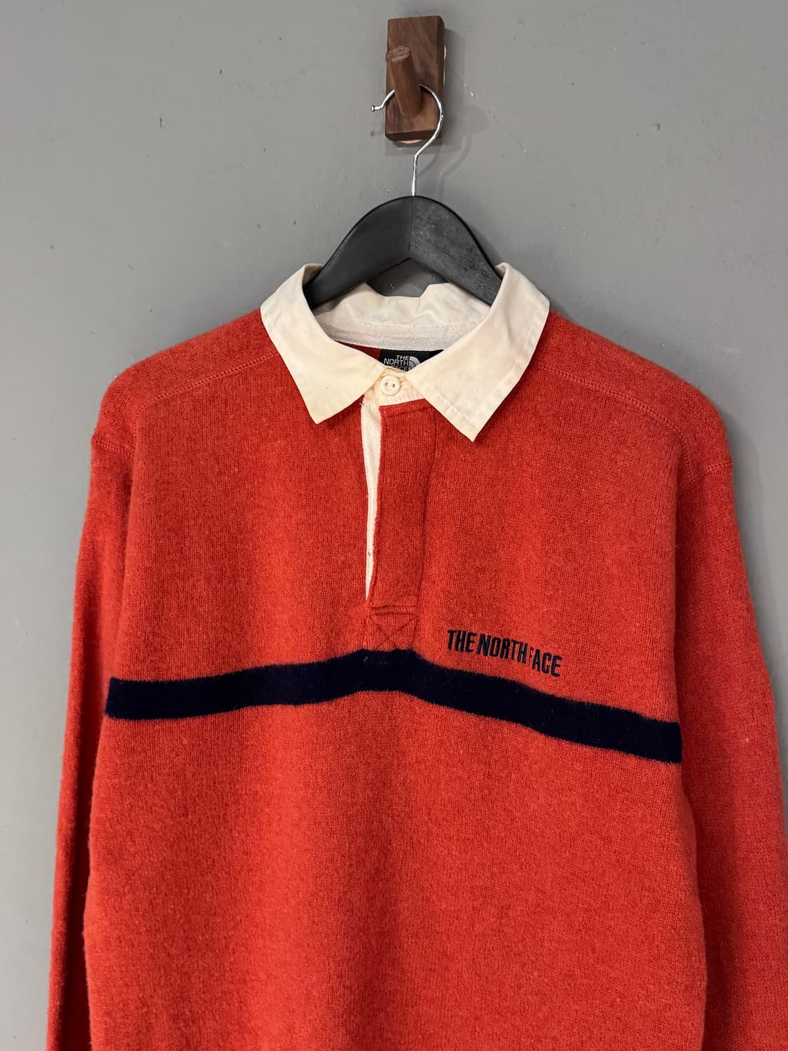 노스페이스 울 럭비티셔츠 상품이미지2