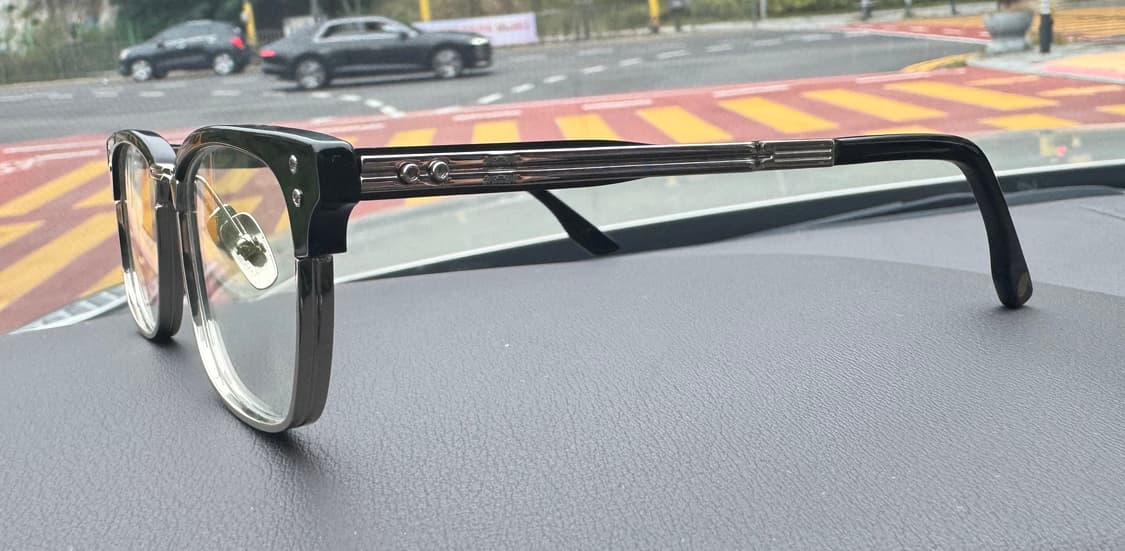 디타 스테이츠맨6 St. 블랙실버 안경테 상품이미지2