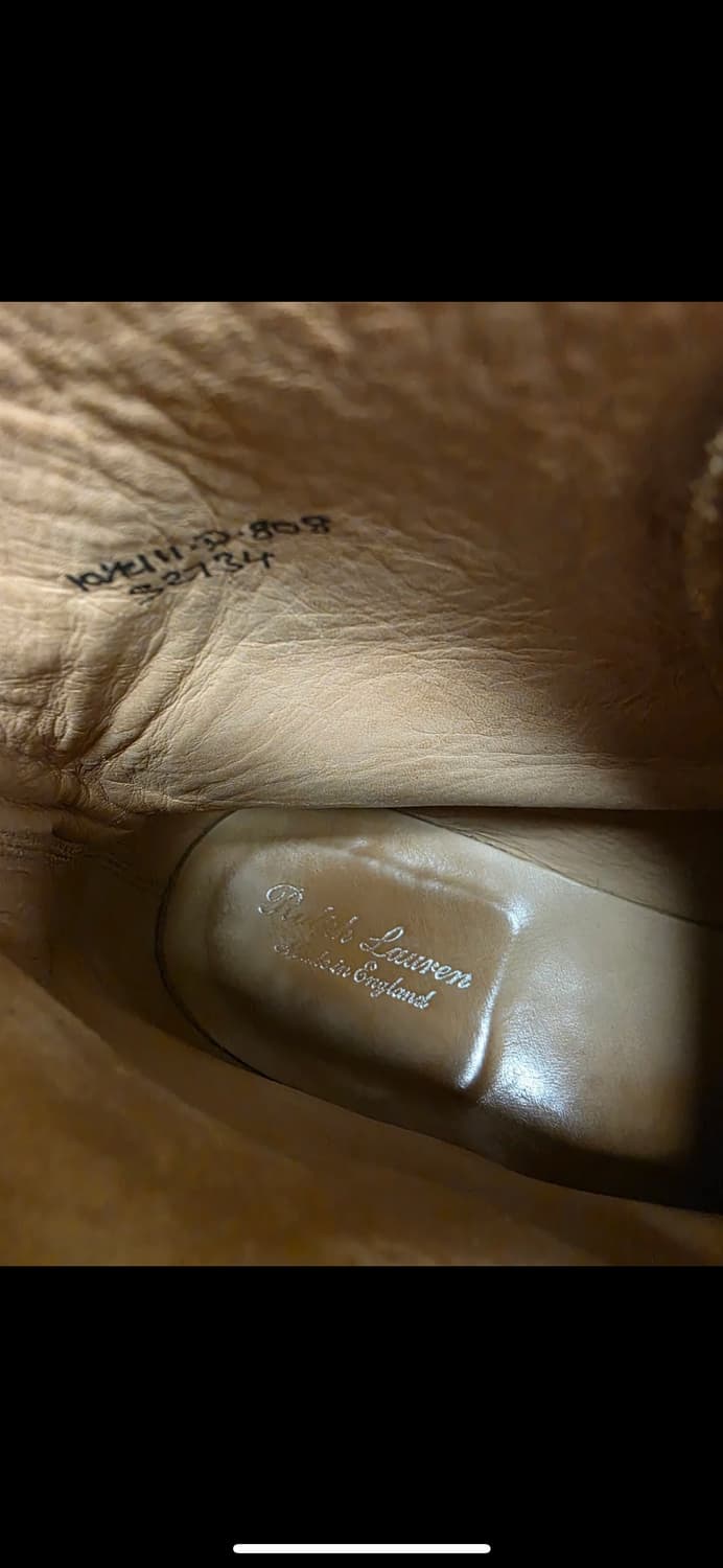 랄프로렌 부츠 280-285 영국제 상품이미지6