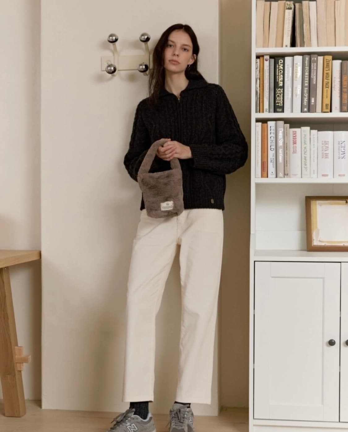 드파운드 폼폼백 코코아 상품이미지5