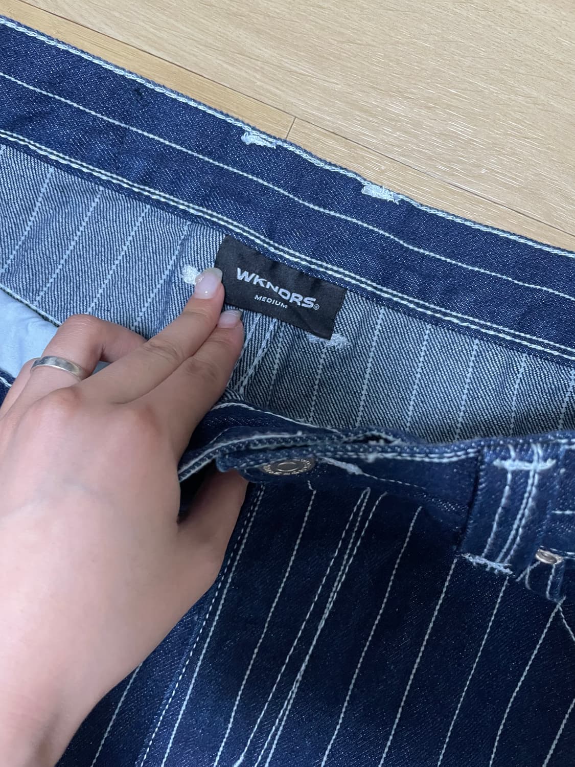 위캔더스 TRIO PANTS (DENIM) 상품이미지5