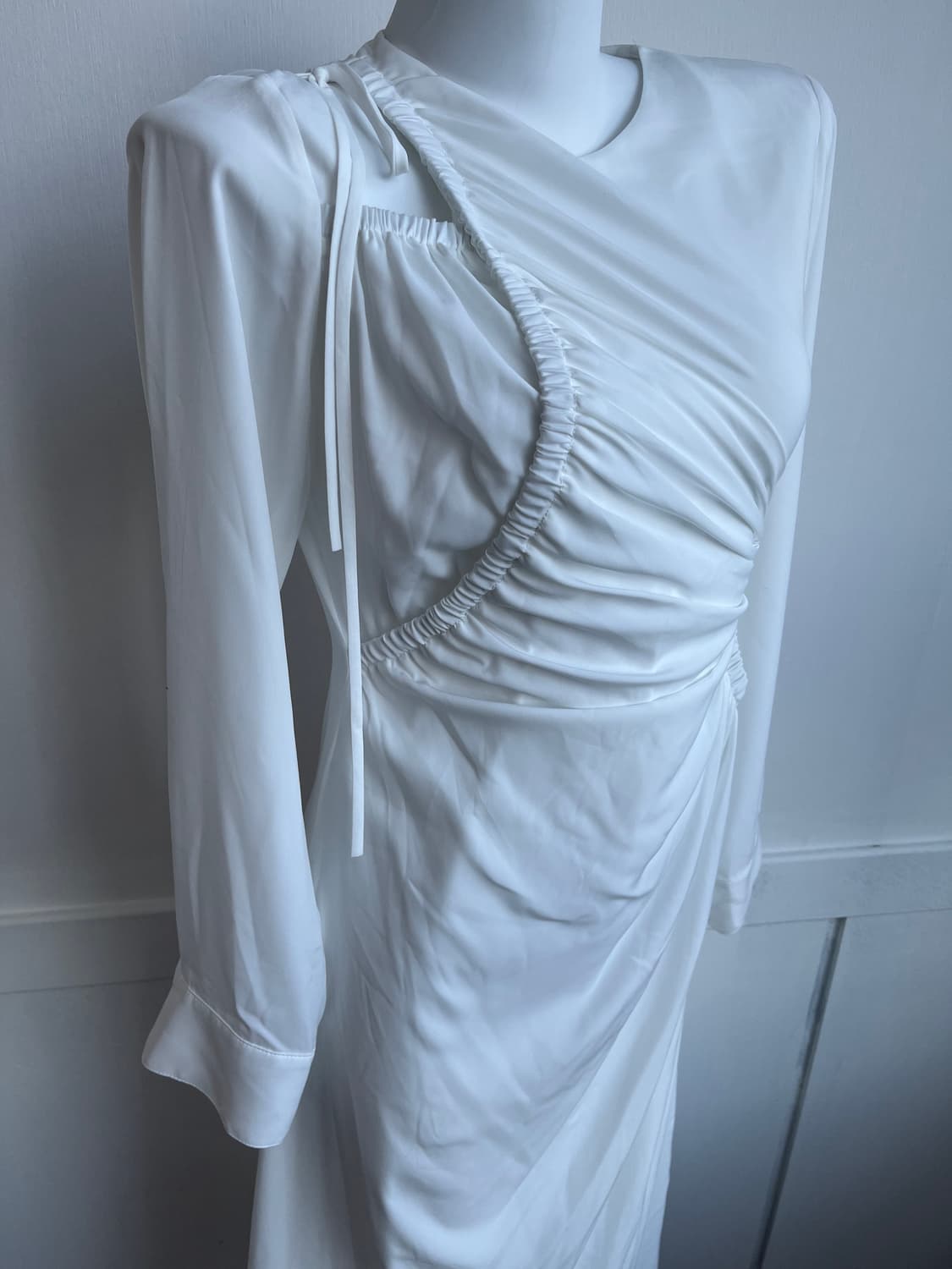 SSESSION 화이트 롱 원피스 상품이미지2