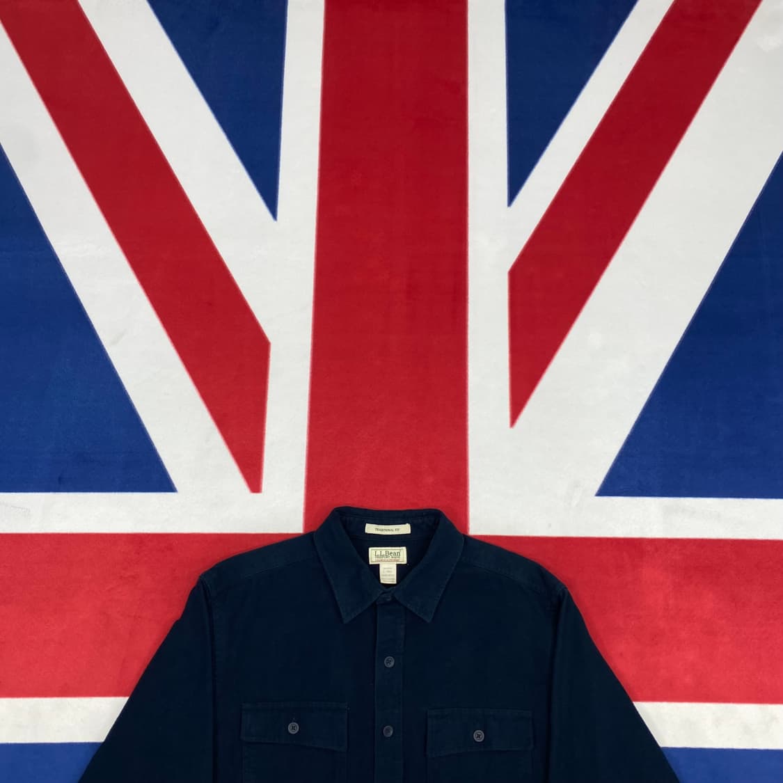 L.L.Bean 오버핏 셔츠  L 실측 XL  상품이미지2