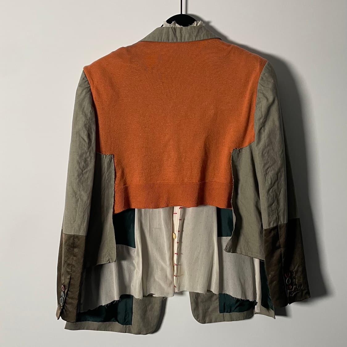 12AW 언더커버 우먼스 레이어드 디테일 블레이저 (on.621)   상품이미지2