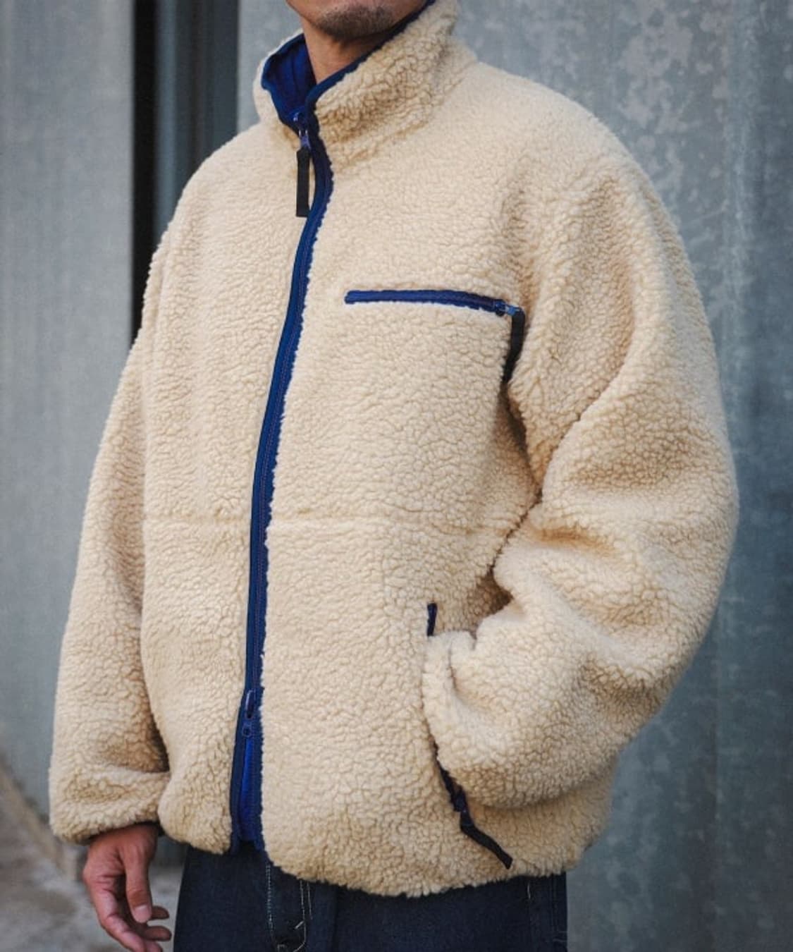 BEAMS  Reversible Fleece Jacket 상품이미지4