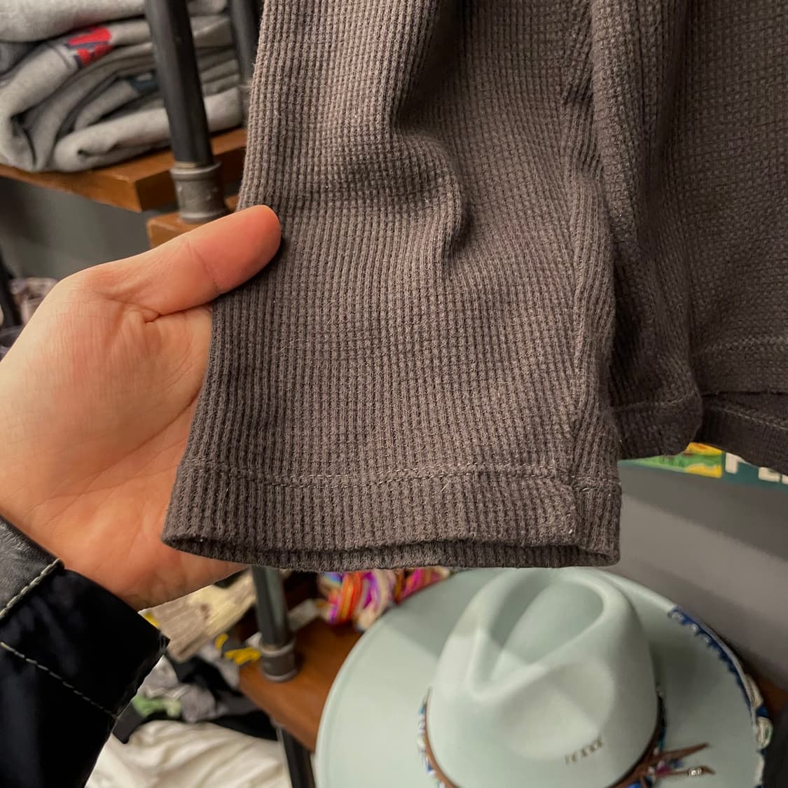 00s 아비렉스 리미티드 에디션 U.S ARMY 에어본 와플니트 N400 상품이미지6