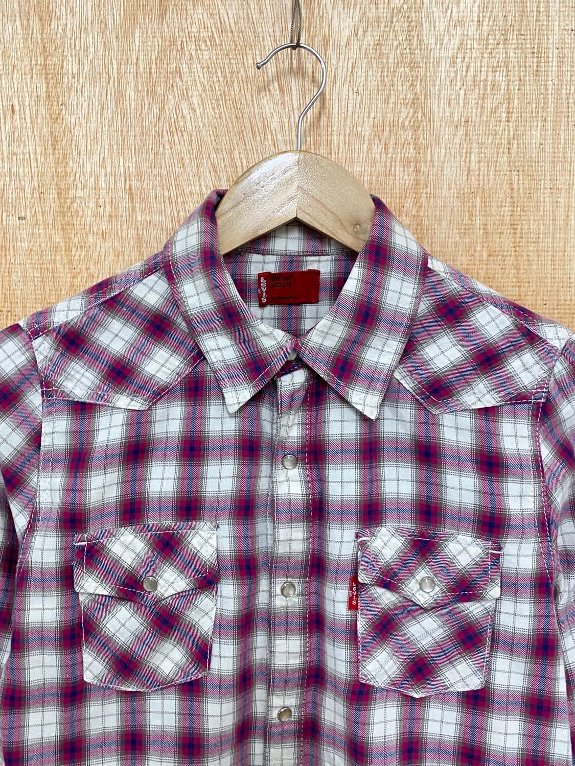 00's LEVI'S ombre western shirts 리바이스 셔츠 상품이미지6