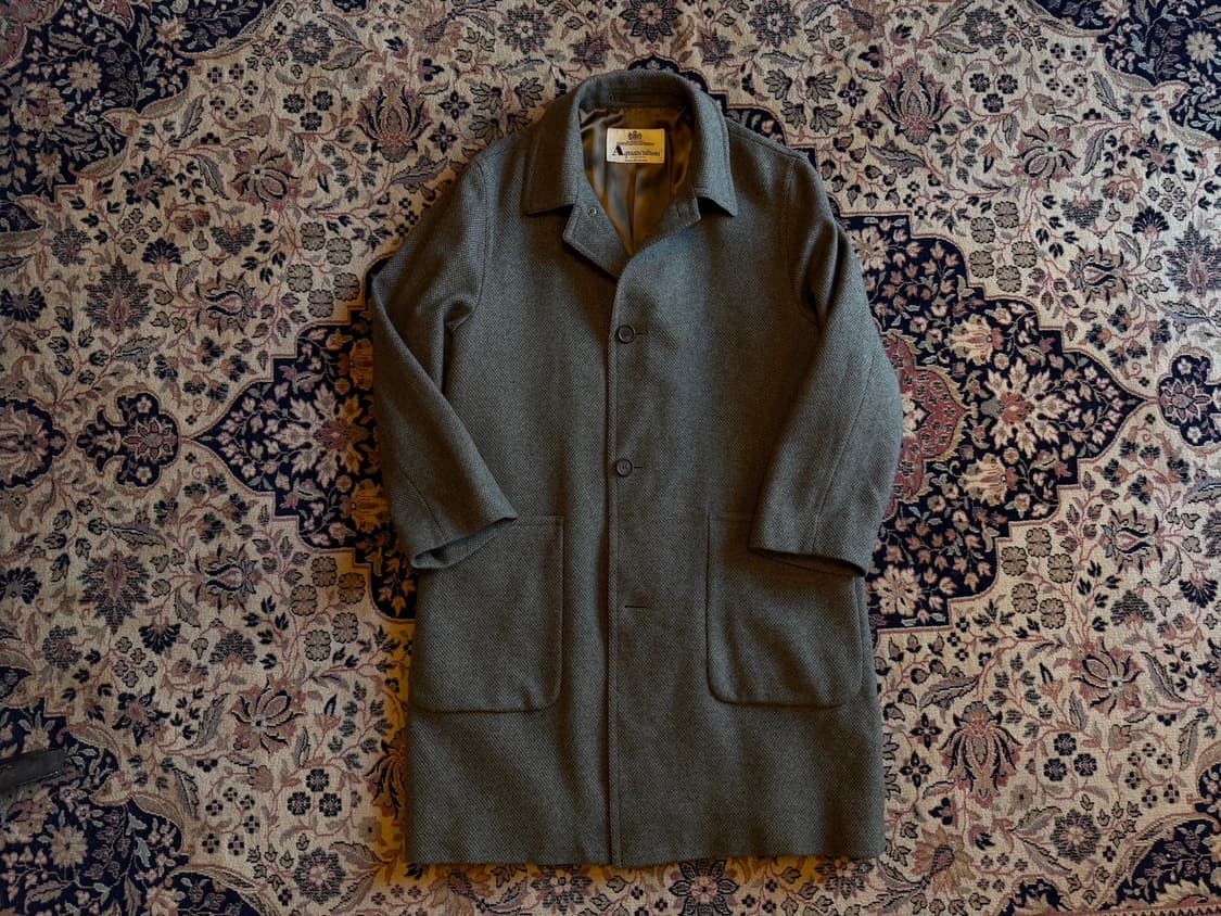 아쿠아스큐텀 트위드 코트 남성100 상품이미지5