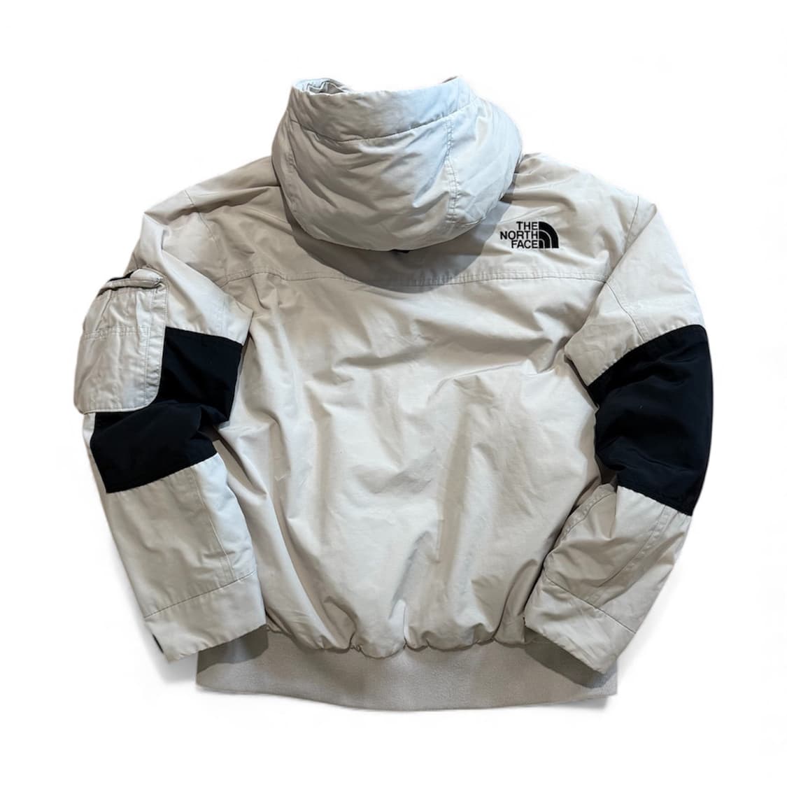 TNF 노스페이스 라이트 베이지 후드다운 자켓 상품이미지2