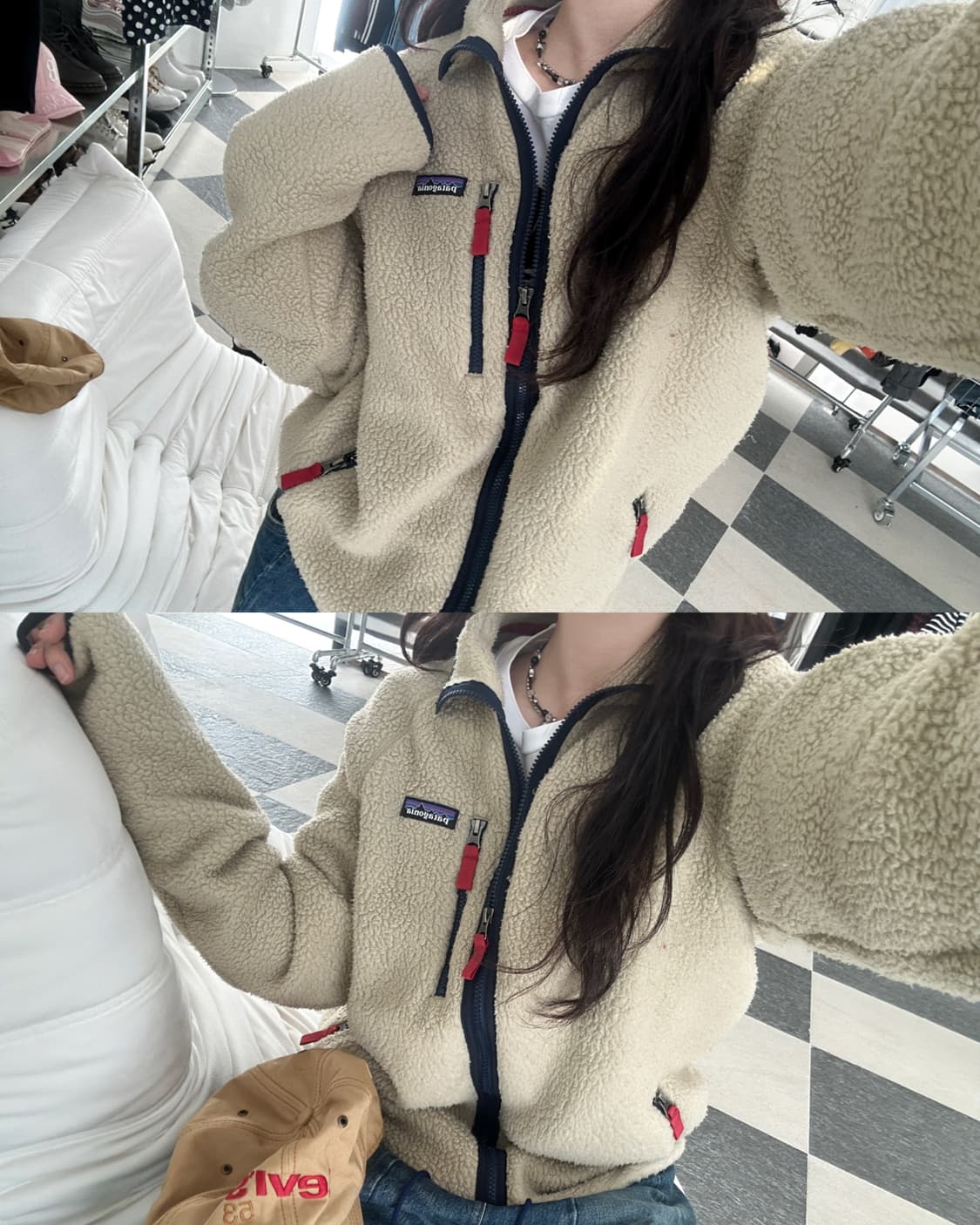 파타고니아 레트로 파일 플리스 집업 상품이미지9