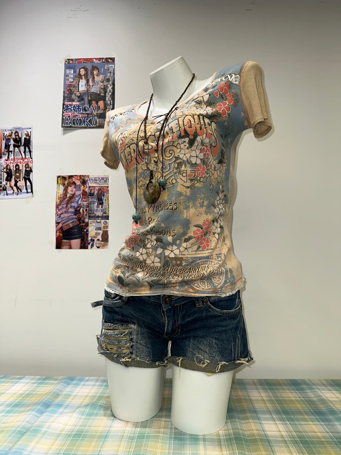  VANILLA SUGAR y2kPrintedShort-sleeve 상품이미지4