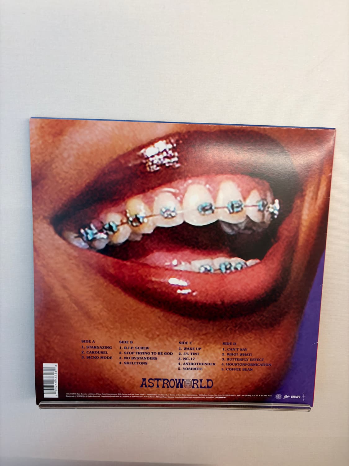 트래비스 스캇 아스트로 월드 LP 상품이미지2