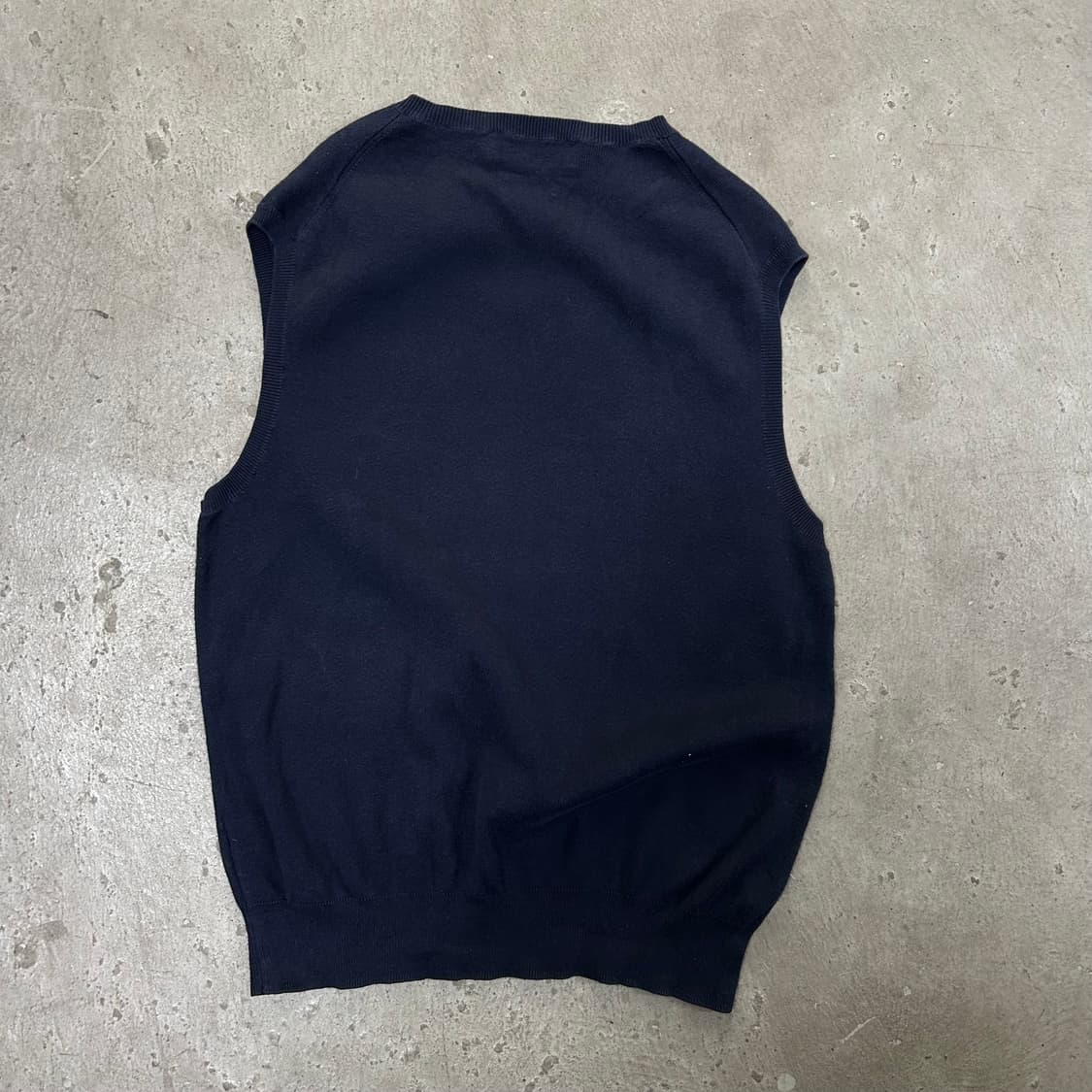 폴로 니트 조끼[1499] 상품이미지5