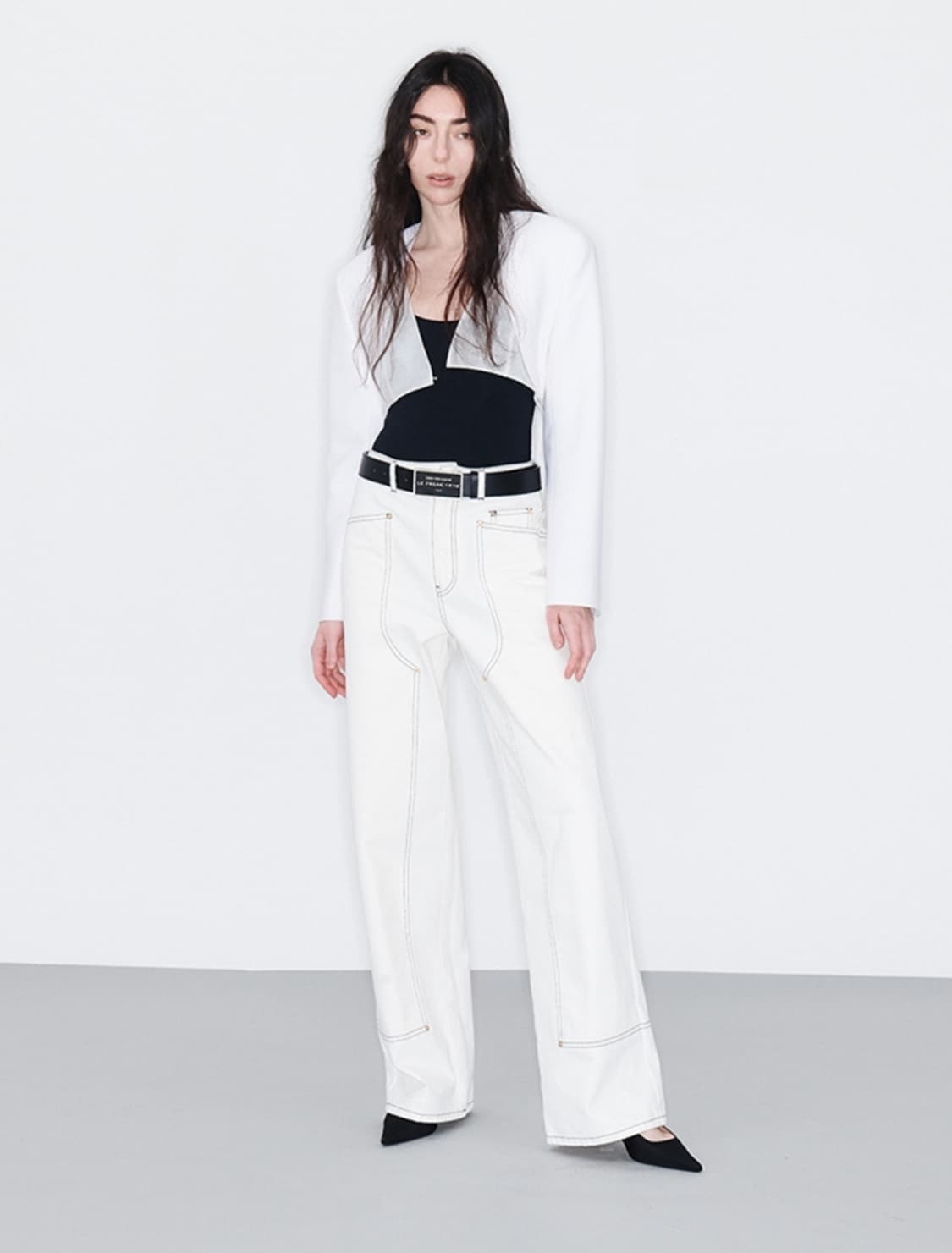 (M)여성 YCH 와이드 데님 팬츠 상품이미지1