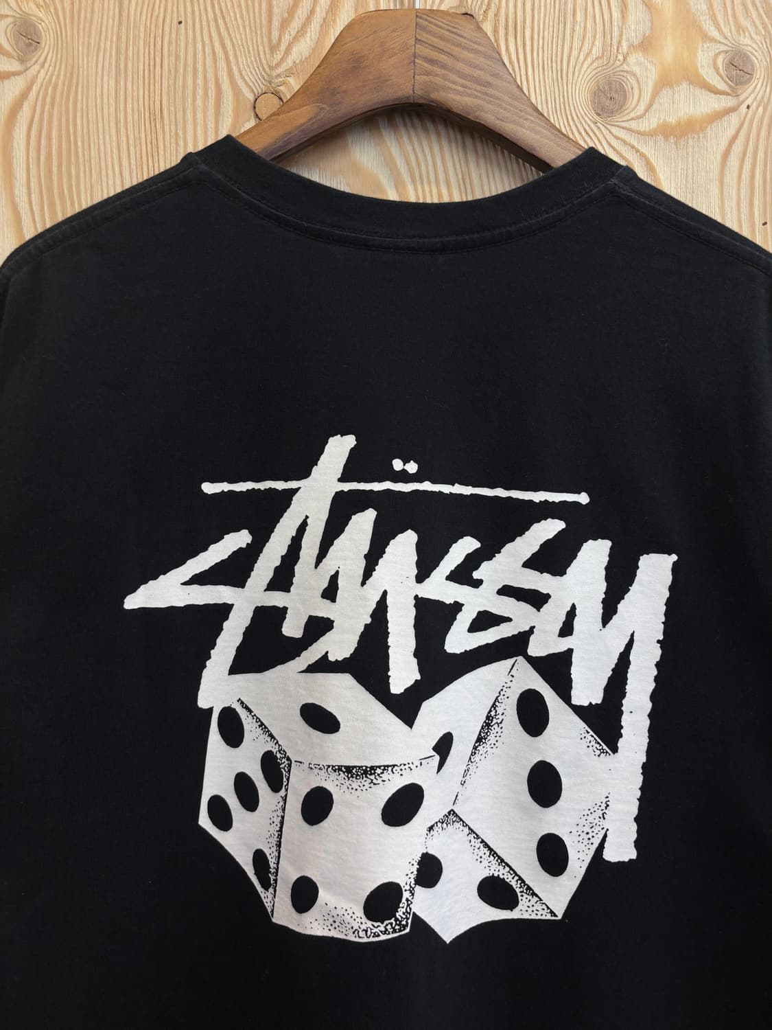 스투시 다이스 피그먼트 다이드 티셔츠 상품이미지2