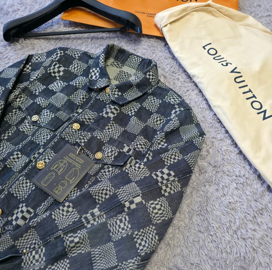 {클로젯}[50][백화점판 풀구성]루이비통 디스토티드 자켓 상품이미지2