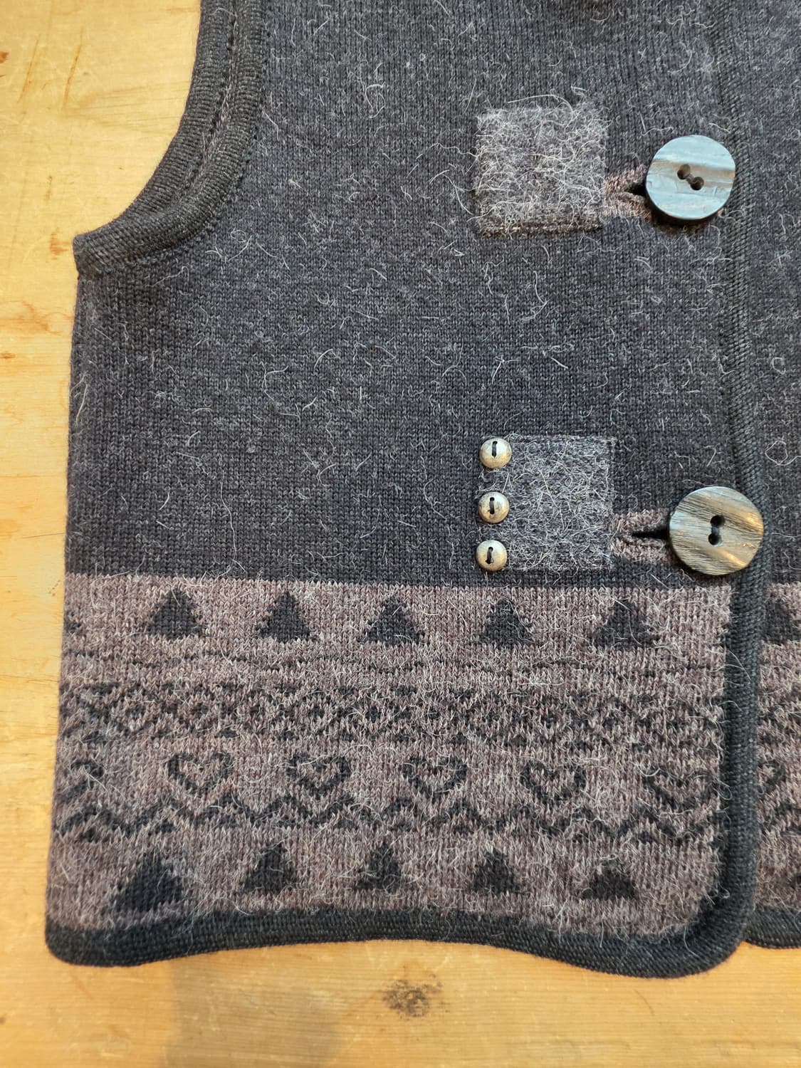 티롤 오스트리아 울 베스트 상품이미지4