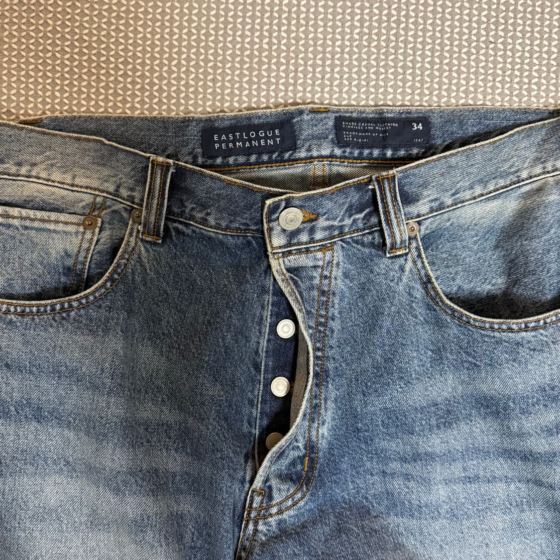 [34] 이스트로그 퍼머넌트 247 5p 스탠다드 데님 미디엄 인디고 상품이미지2