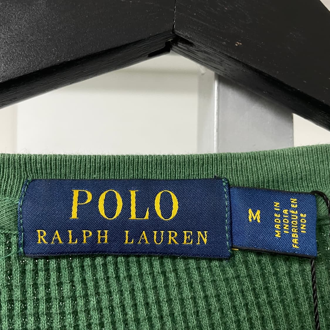 폴로 랄프로렌 와플 긴팔 티셔츠 그린 M 상품이미지5