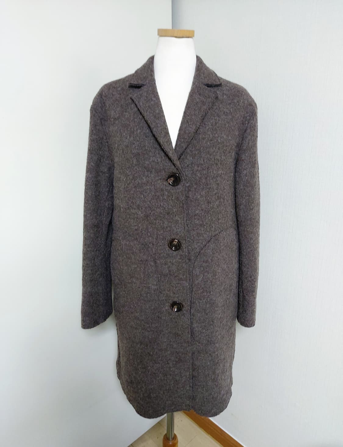 페스포우 여성 클레어 이태리 울 스트레치 다운 코트(M) 상품이미지1